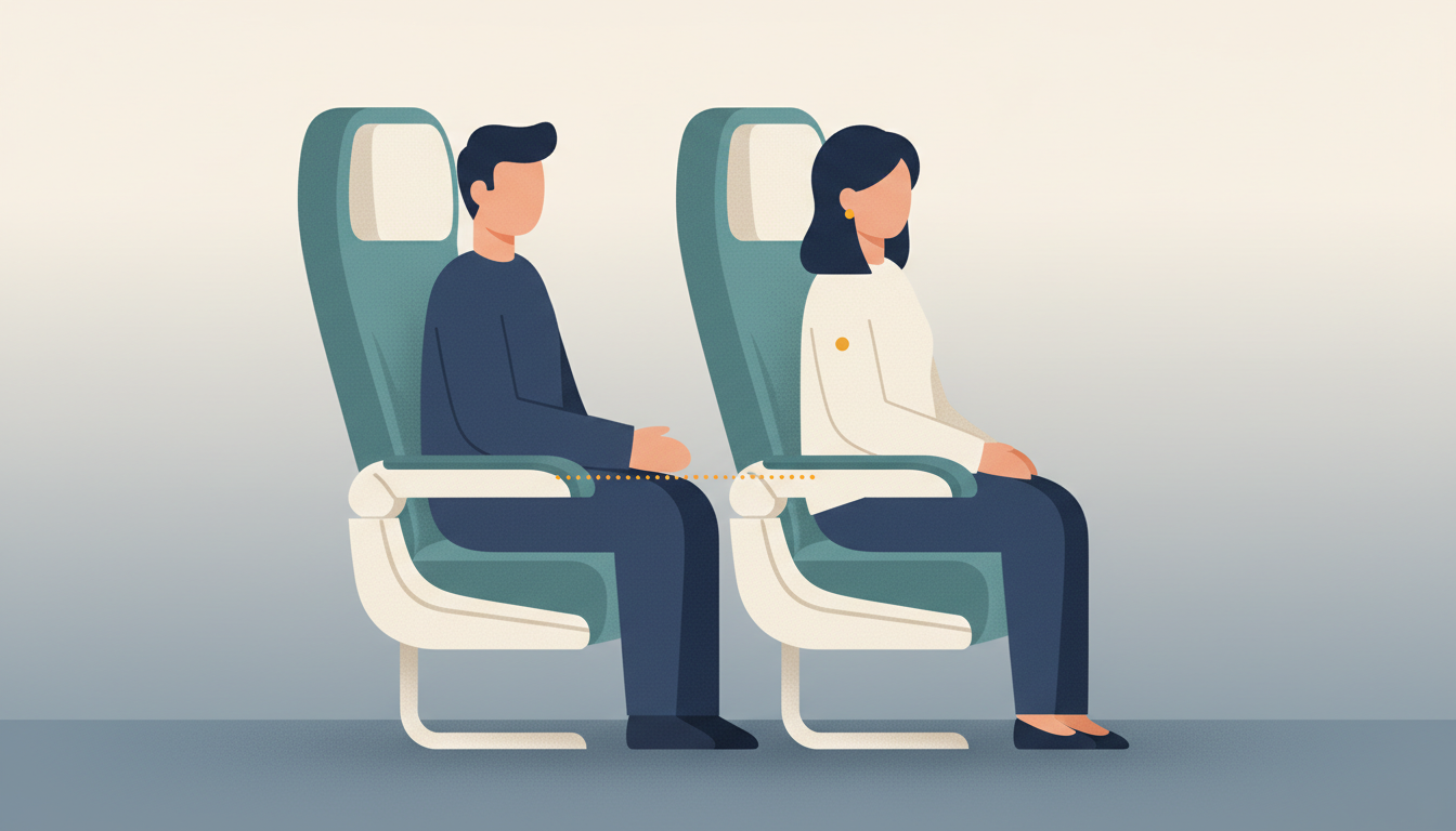 Delta Earring Armrest Fight: Only 11% Give Middle Seats Both Armrests